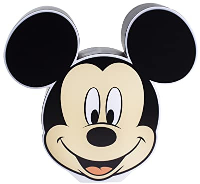 Mickey Mouse Night Light | Officially Licensed Disney Bedroom Decor and Desk Lamp