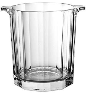 Seau à glace Seau À Glace En Verre De Cristal Avec Clip Seau À Glace Portable Seau D'hôtel Seau À Champagne Seau À Boissons Activités De Fête Et Vaisselle De Camping Garde la glace froide et sèche