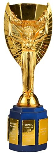 MIAOWR Rimet Cup Trophäe Replika Fußballmeister Souvenirs Sammlerstücke Fangeschenke Wohnaccessoires