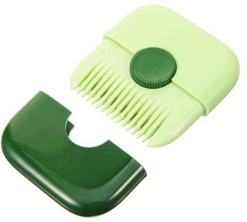 MUSISALY Tondeuse Cheveux Manuelle Avec Peigne Coupe Fourche Cheveux Trimmer Pratique Pour Femme Et Filles Portable Et Légère Outil Sûr Plastique