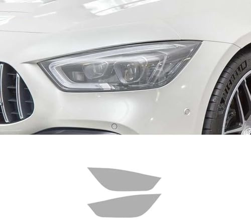 DONGYg Pellicola Protettiva per fari Auto, Adesivo in TPU Nero Trasparente, Adatta per Mercedes Benz AMG GT 2015-presente GT63 Coupe 4 Porte
