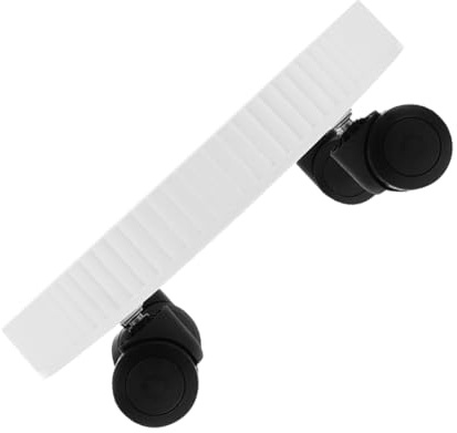 DECOMELODY Pflanzenroller Mit Runder Blumentopf-Tray Für Von Pflanzen Stabile Blumenträgerbasis Für Innenräume Und Weiß Tragkraft
