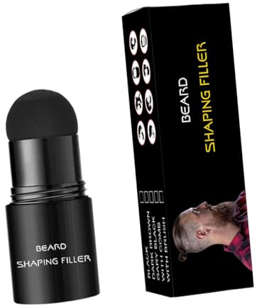 Veemoon Bartfüllerstift für Männer Kompakter Leichter Bart-shaping Concealer Sicherer Einfach Aufzutragen für Dünnen und Dichten Bart Langlebig für Vater Freund Bartpflege