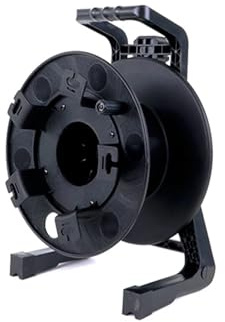 Avvolgicavo con prolunga retrattile, cavo di alimentazione for impieghi gravosi da 10 m, staffa girevole a 180° for montaggio a soffitto o a parete, avvolgicavo elettrico for auto(A1037)