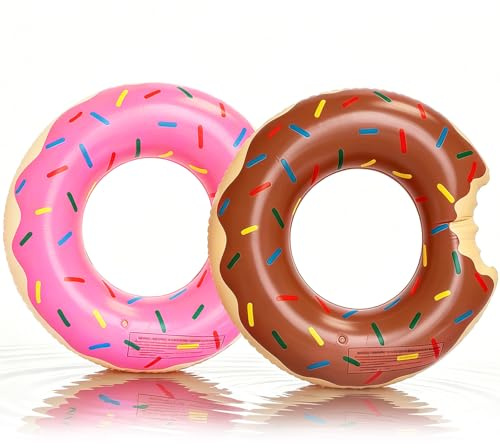 Swimming Ring Inflatable Rubber Rings for Adults,70/90/120cm Donut Inflatable Pool Ring Floaties Swim Rings Water Float Inflatables Pool Floats for Men Women Beach Summer Water Party