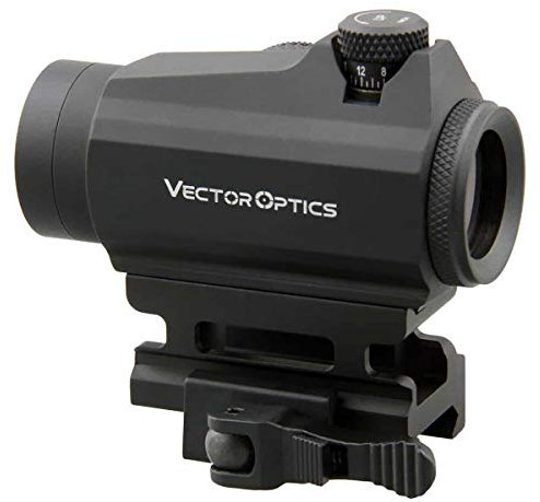 Vector Optics SCRD-12II Maverick-II 1x22 Genii Rotpunkt Visier für Sport, Airsoft und Jagd, Luftgewehr, Ziel-Visier, Reflex-Visier, Red-Dot zum zielen