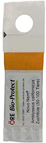 Novo Nem® Ambly. calif. Raubmilben - 10 Tüten für 10-20 Pflanzen gegen Spinnmilben an Zierpflanzen und Gemüse