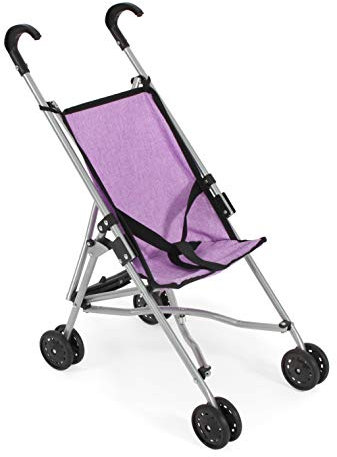 Bayer Chic 2000 Funny, Puppenwagen, Mini-Buggy, 600-69, Melange Lila