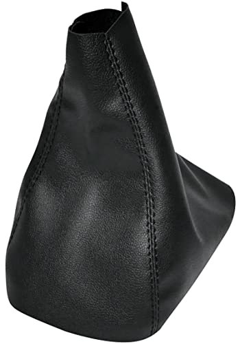 Aerzetix - C58493 - Cuffia soffietto per leva del cambio - compatibile con Opel Astra H dal 2004 al 2010 - colore: nero - in pelle sintetica