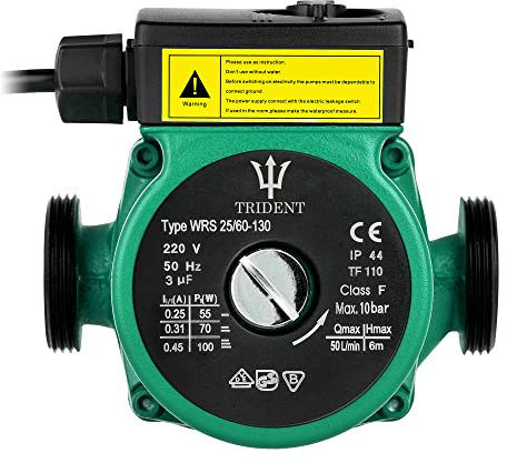 Trident Central Heating Pump by Trident. 6 Year Warranty. EU.