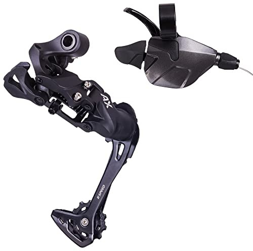 ETomey Desviadores Palanca de Cambios de 11 velocidades for Bicicleta de montaña Desviador Trasero