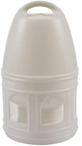 Janasiba Abnehmbarer WeißEr Plastiktrinker mit für Tauben Vogelbedarf 29 X 17 cm