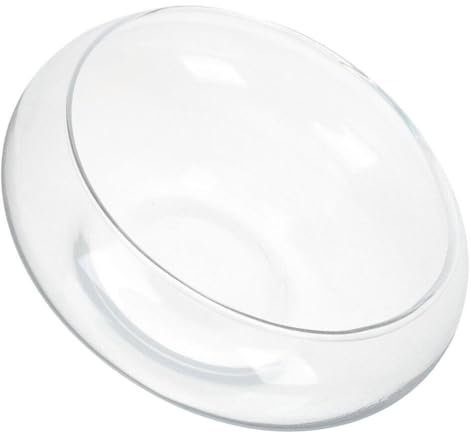 Toddmomy Glass Vase Bowl Hydroponic Planter, Fish Bowl Floral Container Clear Bubble Round Terrarium Hydroponic Planter Floating Candle Holder Candy Dish for Home