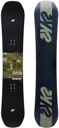 K2 Snowboard Afterblack, schwarz, Herren, Größe 154, Schwarz