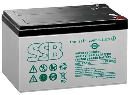 SSB SBL 12-12L AGM Batterie 12V 12Ah (C20)