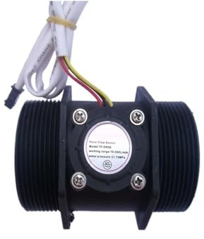 Wasserzähler, YF-DN50 G2 Zoll Wasserdurchflussmesser-Sensor 10-200L/Min