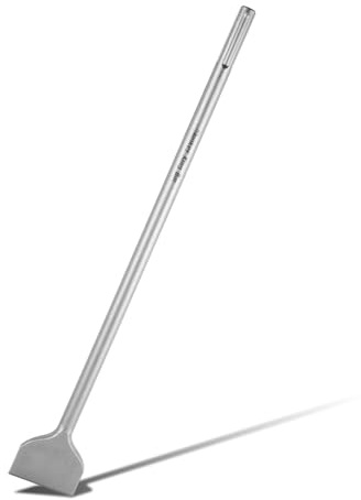 Monkey King Bar SDS Max breiter Meißel, 550 x 75 mm, robuster Betonmeißel zum Entfernen von Fliesen und Beton, SDS Max Bohrhammer kompatibel