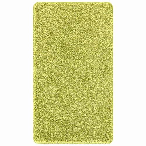 vidaXL rutschfeste Badmatte Grün 70 x 120 cm PP, rutschfeste Badematte, moderner Badezimmerteppich, maschinenwaschbar, strukturiert, langlebig, gemütliches Wohnaccessoire
