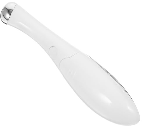 Augenmassagegerät mit 200hz 8000rpm 1w 1.5v Weiß, Elegant | Intelligente Induktion, Geruchlos, Ergonomisch Geformt, Glatte Oberfläche, für Augenpflege und Faltenreduzierung