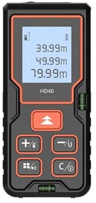 Télémètre laser/r, télémètre numérique, ruban laser/r, appareil de mesure de bâtiment, règle 40 m/60 m/80 m/100 m(100m)