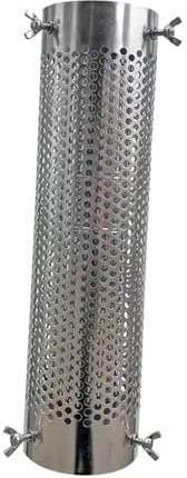 perfk Griglia Porosa Di Protezione, Griglia Aerazione Adatta per Di Tende Da 10 Cm E Camini Da 3 Cm a 8 Cm, L'asta Filettata in Acciaio Inossidabile PUò Essere Regolata Liberamente