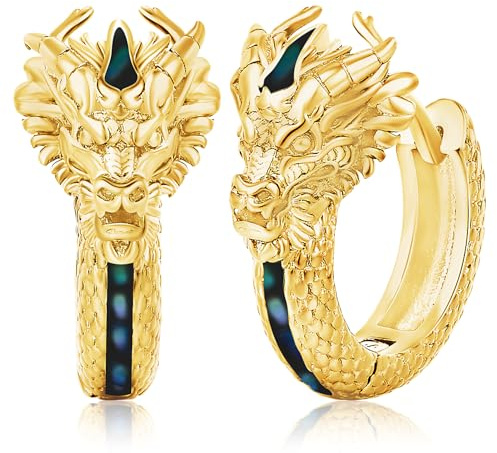 Ohrringe Herren Creolen Wikinger Männer Silber Keltisch Viking Ohrschmuck Nordische Schmuck für Damen