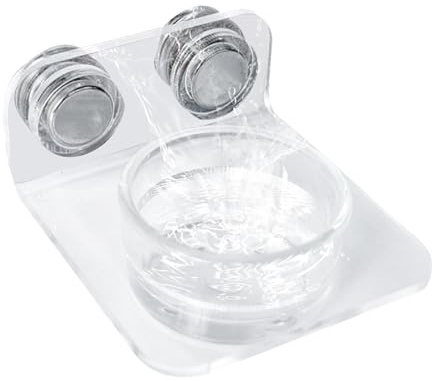 Reptile magnétique pour reptiles : support mural amovible, plate-forme d'habitat vertical, design de récipient de nutrition surélevé | Soins du terrarium suspendu pour lézards, anolis, animaux