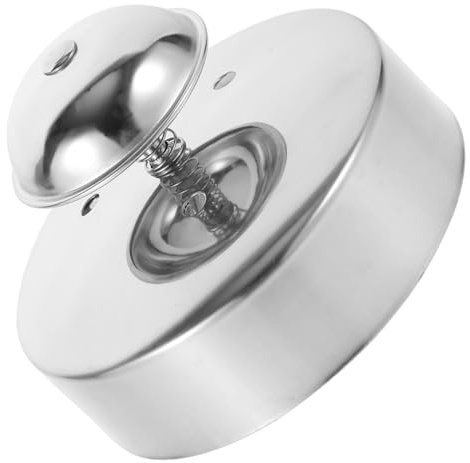 SUPVOX Pressa per Panini in Acciaio Inox 304, Tagliapasta Antiaderente Portatile per Toast e Sandwich, Stampo per Pane Tostato Facile da Pulire, per Uso Domestico e Snack Veloci