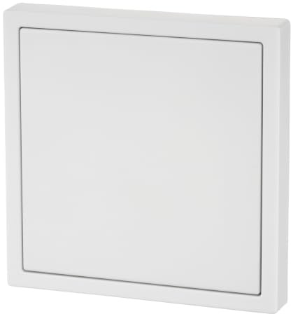 Cache aveugle design encastré, tout-en-un, série V11, blanc