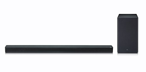 LG SK8 - Soundbar Dolby Atmos 2.1 (360 W con subwoofer wireless), colore: Nero