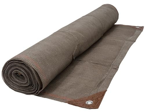 Brise-vue taupe 220 g/m² WERKA PRO 1,80 x 10 m