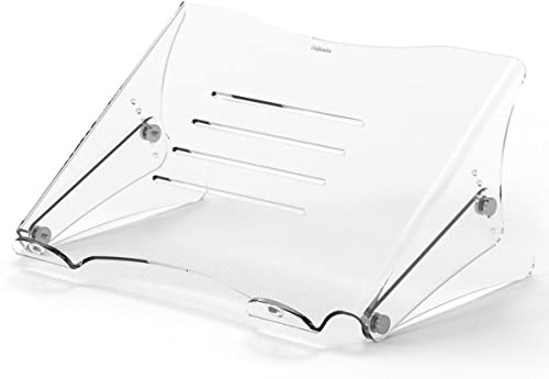 Fellowes Clarity Laptopständer, höhenverstellbar, transparent