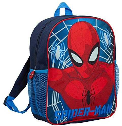 Marvel Spiderman Ryggsäck Ljus i Mörker För Killar Resa Skola Matlåda