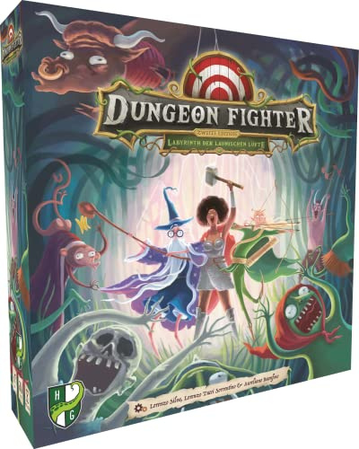 Horrible Guild Dungeon Fighter: Das Labyrinth der launischen Lüfte - Deutsch - Brettspiel-Erweiterung - 1-6 Spieler - Ab 8 Jahren