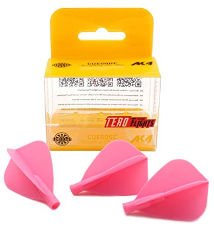 CUESOUL TERO AK4 Dart Flights Standard,Slim,Kite,Diamond,Shield,3er Set