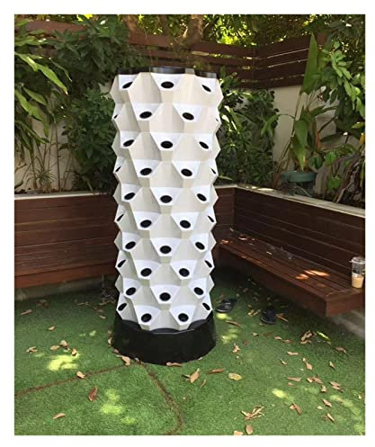 Mini giardino intelligente, Hydroponics Grow System Aeroponics Growing Planter Torre di ananas for giardino interno Serra di plastica Piantagione fuori suolo facile da usare, Coltura vegetale fai da t
