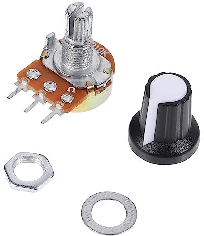 Gatuida 20stücke Teiliges Einstellbarer Linear-potentiometer Mit Schalterknopf Für Elektronische Anwendungen Einfache Installation Vielseitig Einsetzbar Für Lautstärkeregelung Und