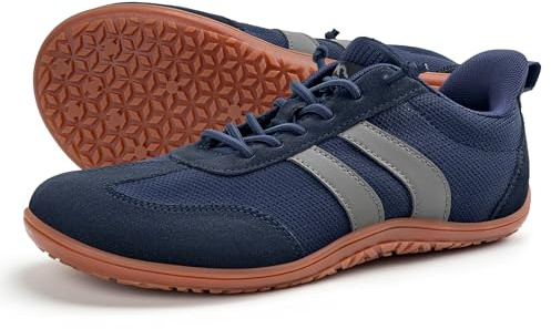 Sosenfer Unisex Barfußschuhe Minimalistische Barfuss Schuhe Herren Damen Outdoor Hausschuhe Slip on Sneaker-SHLAN-40