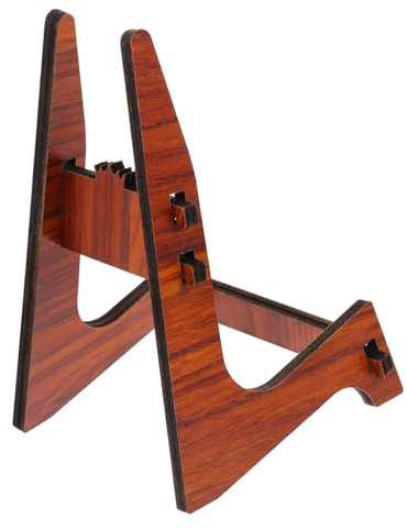 HONITANO Robuster Holzständer Für Ukulele Und Violine Klappbarer Abnehmbarer Präsentationsständer Für Kleine Saiteninstrumente Praktisch Für Reisen Und Aufbewahrung