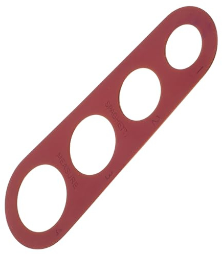 Alipis 4trou Mesureur De Spaghetti Acier Inoxydable Outil De Mesure Pour Pâtes Doseur De Portions Cuisine Ustensile De Service De Nouilles