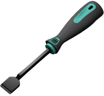 THINCAN Outil de grattoir en caoutchouc avec poignée ergonomique en acier inoxydable Joint grattoir Joint automobile