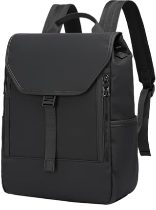 Brevplädtryckta herrryggsäckar med stor kapacitet for män, laptopryggsäck, manlig resväska(Black 02)