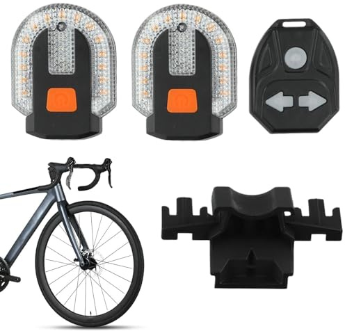 Fahrrad-Rücklicht – USB wiederaufladbares Rücklicht mit Hupe | 200 g Blinker für Nachtfahrten Radfahren auf Straße Bergweg Stadtreiten Sicherheit Radfahren
