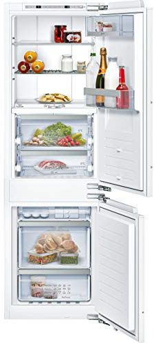 NEFF N90 KI8865D30 Wifi Connected Integrated 60/40 Frost Free Fridge Freezer with Fixed Door Fixing Kit - White - A++ Rated