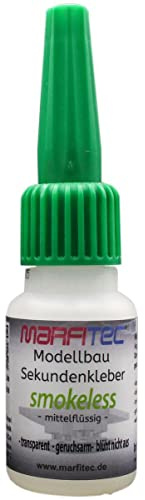 marfitec© Modellbau Sekundenkleber smokeless 20g - Geruchsarm