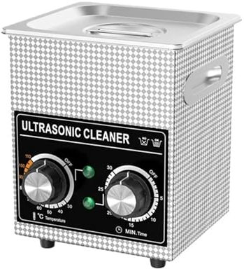 MZZYG Ultrasonic Cleaner Machine Ultrasonic Cleaner Bath 2L 60W/120W With Stainless Basket Heater Timer Digital Display Diswasher Ultrasound Home Appliances(120W)
