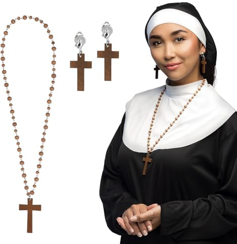 Boland - Kostümset für Erwachsene, mehrteiliges Accessoires Set für Festival, Karneval oder Mottoparty