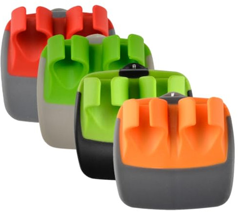 Alipis Pelapatate a Dito in Silicone Alimentare 4 Pezzi, Pelapatate per Frutta e Verdura Doppia Impugnatura, Utensile Cucina Resistente per Uso Domestico, Bar e Ristoranti
