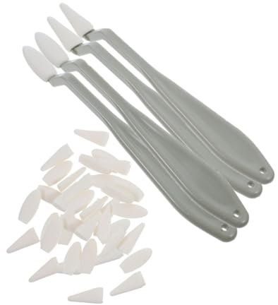 DIYEAH 2 Juegos Borrador De Arte Esponja De Pintura Estropajos Esponjas De Maquillaje Para Base Esponja De Cocina Productos Esponja Para Rizos Removedor De Muro Pincel Plástico + Esponja