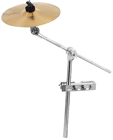Splash-becken 10 Zoll Leises Schlagzeug-becken Mit Galgenbecken-ständer-verlängerungshalterung Zum Üben Aluminiumlegierung Robust Für Schlagzeug